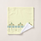 ヴィンテージアート&クラフツフリーズ バスタオルセット (ウォッシュタオル)