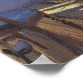 ヴィンテージアート、サンシャインザブルールームby Ancher ポスター (角)