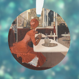 ヴィンテージアート – ザカフェ- Fernand Lungren オーナメント