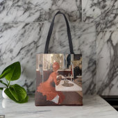 ヴィンテージアート – ザカフェ- Fernand Lungren Square トートバッグ