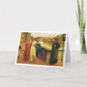 ヴィンテージアート – ダンテはビートライスに出会う。 シーズンカード (正面)