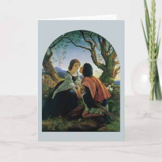 ヴィンテージアート、恋人たちデュスク、ジョセフ・ノールパトン卿 シーズンカード (正面)