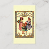 ヴィンテージアービクトリアント児童名刺 名刺 (裏面)