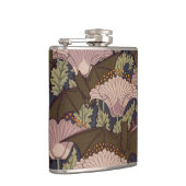 ヴィンテージアールデコこうもりと花 フラスク (右)