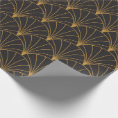 ヴィンテージアールデコのシームレスなパターン。幾何公差 ラッピングペーパー (角)