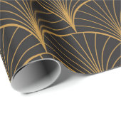 ヴィンテージアールデコのシームレスなパターン。幾何学模様 ラッピングペーパー (ロールコーナー)