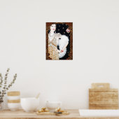 ヴィンテージアールデコの女性のウィンドウ ポスター (キッチン)