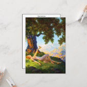 ヴィンテージアールデコの蝶 カード (正面/裏面インサイチュ)