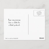 ヴィンテージアールデコはがき ポストカード (裏面)