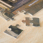 ヴィンテージアールデコアーキテクチャ、NYCでの建物 ジグソーパズル (側面)