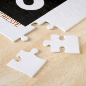 ヴィンテージアールデコイタリアン湖旅行観光 ジグソーパズル (側面)