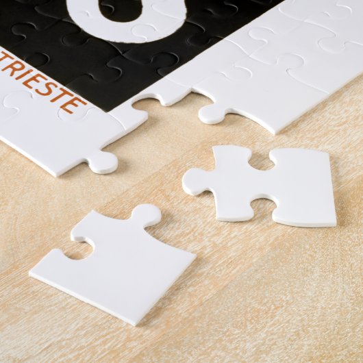 ヴィンテージアールデコイタリアン湖旅行観光 ジグソーパズル (側面)