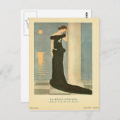 ヴィンテージアールデコイラストレーション～ラベルアフリギー ポストカード (正面/裏面)