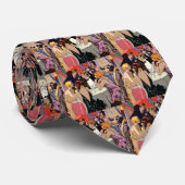 ヴィンテージアールデコカクテルパーティーアットナイトクラブ ネクタイ (ロール)