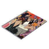 ヴィンテージアールデコカクテルパーティーアットナイトクラブ ノートブック (左側)