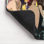 ヴィンテージアールデコカクテルパーティーアットナイトクラブ マウスパッド (コーナー)