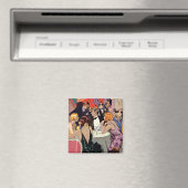 ヴィンテージアールデコカクテルパーティーアットナイトクラブ マグネット (インサイチュ (食洗機))