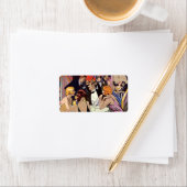 ヴィンテージアールデコカクテルパーティーアットナイトクラブ ラベル (インサイチュ)