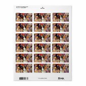 ヴィンテージアールデコカクテルパーティーアットナイトクラブ ラベル (フルシート)