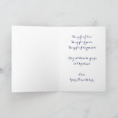 ヴィンテージアールデコクリスマスニューライウィズダンス シーズンカード (内部)