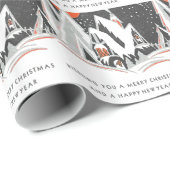 ヴィンテージアールデコクリスマス ラッピングペーパー (ロールコーナー)