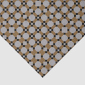 ヴィンテージアールデコグレー金ゴールドパターンの分離 薄葉紙 (詳細)