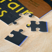 ヴィンテージアールデコシカゴ1934ワールドフェア・ポスター ジグソーパズル (側面)