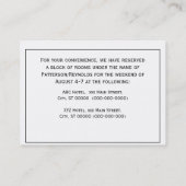 ヴィンテージアールデコシルバープルメアラベスク 名刺 (裏面)