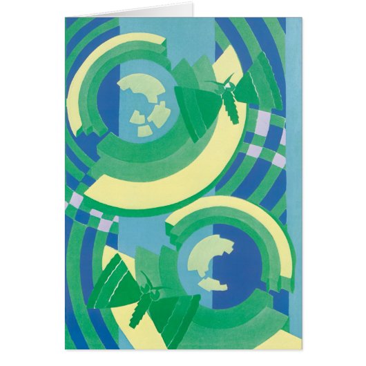 ヴィンテージアールデコジャズポチョアガーデンバタフライ (正面)