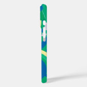 ヴィンテージアールデコジャズポチョアガーデンバタフライ Case-Mate iPhoneケース (裏面 / 左)