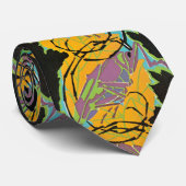 ヴィンテージアールデコジャズポチョアガーデンバッタ ネクタイ (ロール)