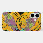 ヴィンテージアールデコジャズポチョアガーデンバッタ Case-Mate iPhoneケース (裏面 (横))