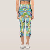 ヴィンテージアールデコジャズポチョアガーデン虫 カプリレギンス (裏面)