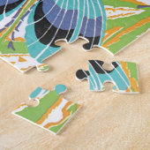 ヴィンテージアールデコジャズポチョアガーデン虫 ジグソーパズル (側面)