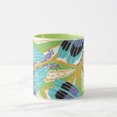 ヴィンテージアールデコジャズポチョアガーデン虫 マグカップ (中央)