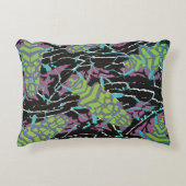 ヴィンテージアールデコジャズポチョワールカブトムズインガーデン アクセントクッション (正面)