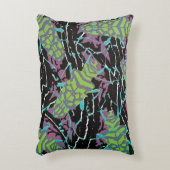 ヴィンテージアールデコジャズポチョワールカブトムズインガーデン アクセントクッション (正面(垂直))