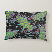 ヴィンテージアールデコジャズポチョワールカブトムズインガーデン アクセントクッション (裏面)