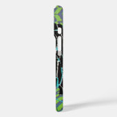 ヴィンテージアールデコジャズポチョワールカブトムズインガーデン Case-Mate iPhoneケース (裏面 / 左)