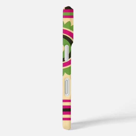 ヴィンテージアールデコジャズポチョワール幾何学模様 Case-Mate iPhoneケース (裏面 / 右)