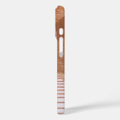 ヴィンテージアールデコジャズポチョワール階段ステップパターン Case-Mate iPhoneケース (裏面 / 左)