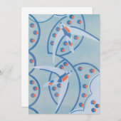 ヴィンテージアールデコジャズポチョワール鳥獣パターン (正面/裏面)