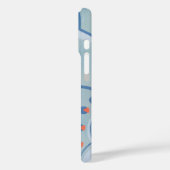 ヴィンテージアールデコジャズポチョワール鳥獣パターン Case-Mate iPhoneケース (裏面 / 左)