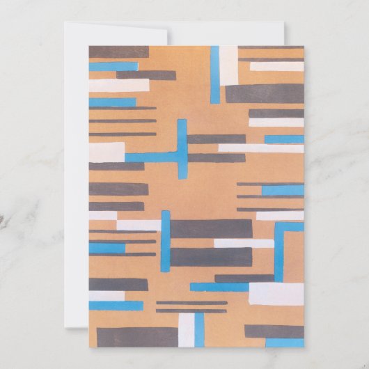 ヴィンテージアールデコジャズ合唱団、幾何学模様 (正面)