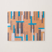 ヴィンテージアールデコジャズ合唱団、幾何学模様 ジグソーパズル (横)