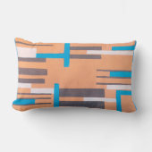 ヴィンテージアールデコジャズ合唱団、幾何学模様 ランバークッション (正面)