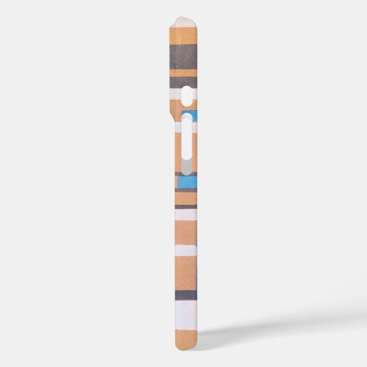 ヴィンテージアールデコジャズ合唱団、幾何学模様 Case-Mate iPhoneケース (裏面 / 左)