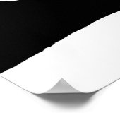 ヴィンテージアールデコスキーカップルスキーヤーイラストレーション ポスター (角)