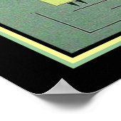 ヴィンテージアールデコダンサーのポスター12 x 16 ポスター (角)