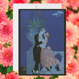 ヴィンテージアールデコニューリュウズ、Oui by George Barbier